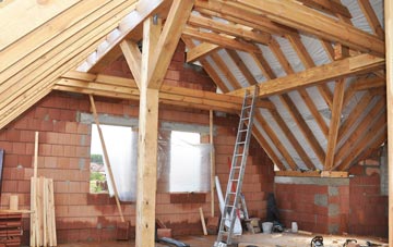 Croes Goch attic trusses
