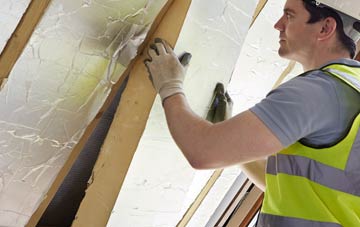 Croes Goch loft insulation