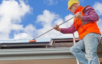 Croes Goch soft wash roof cleaning
